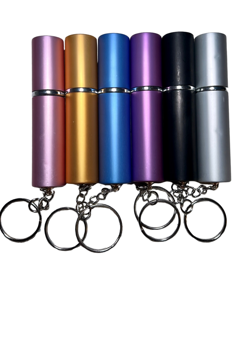 Travel perfume keychain