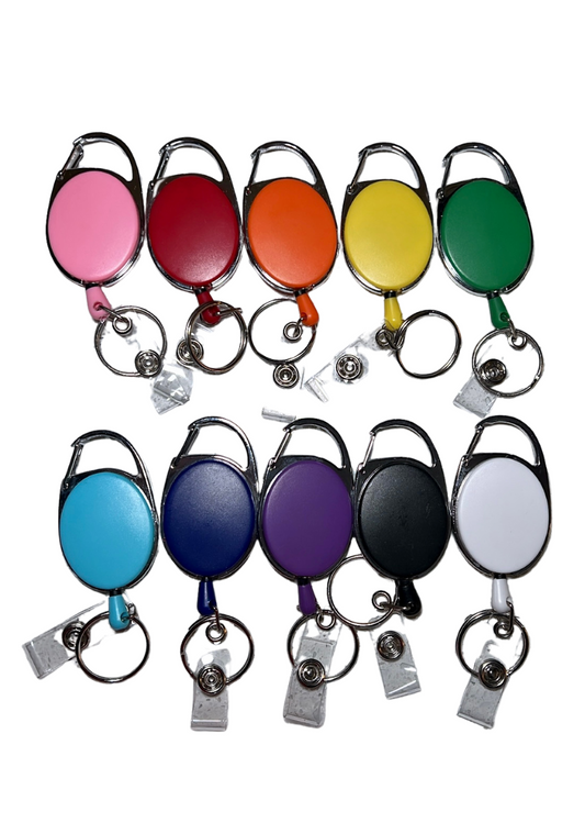 Retractable I.D holder