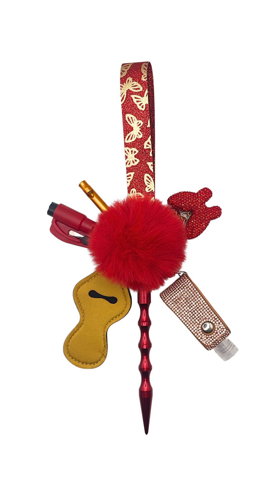 Golden Flutter Keychain