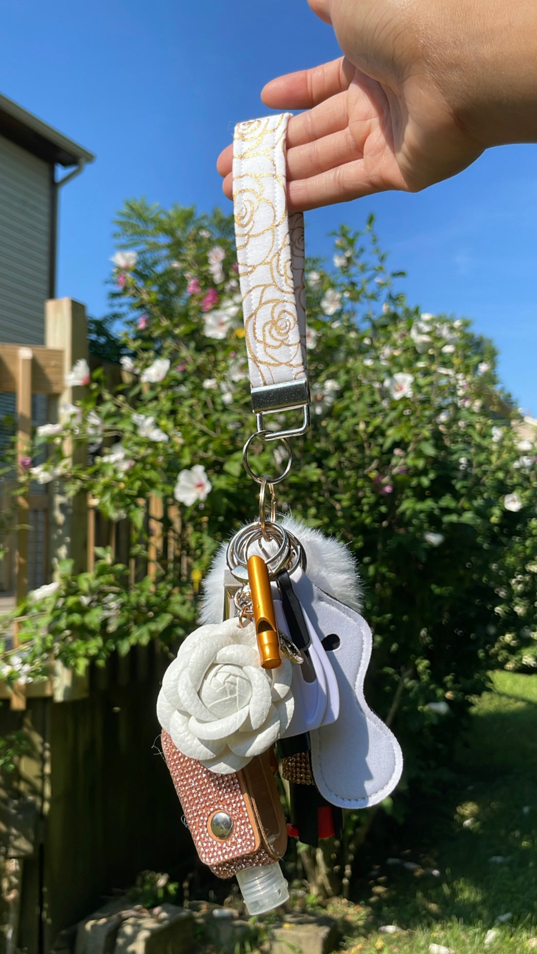 Golden Vows Keychain