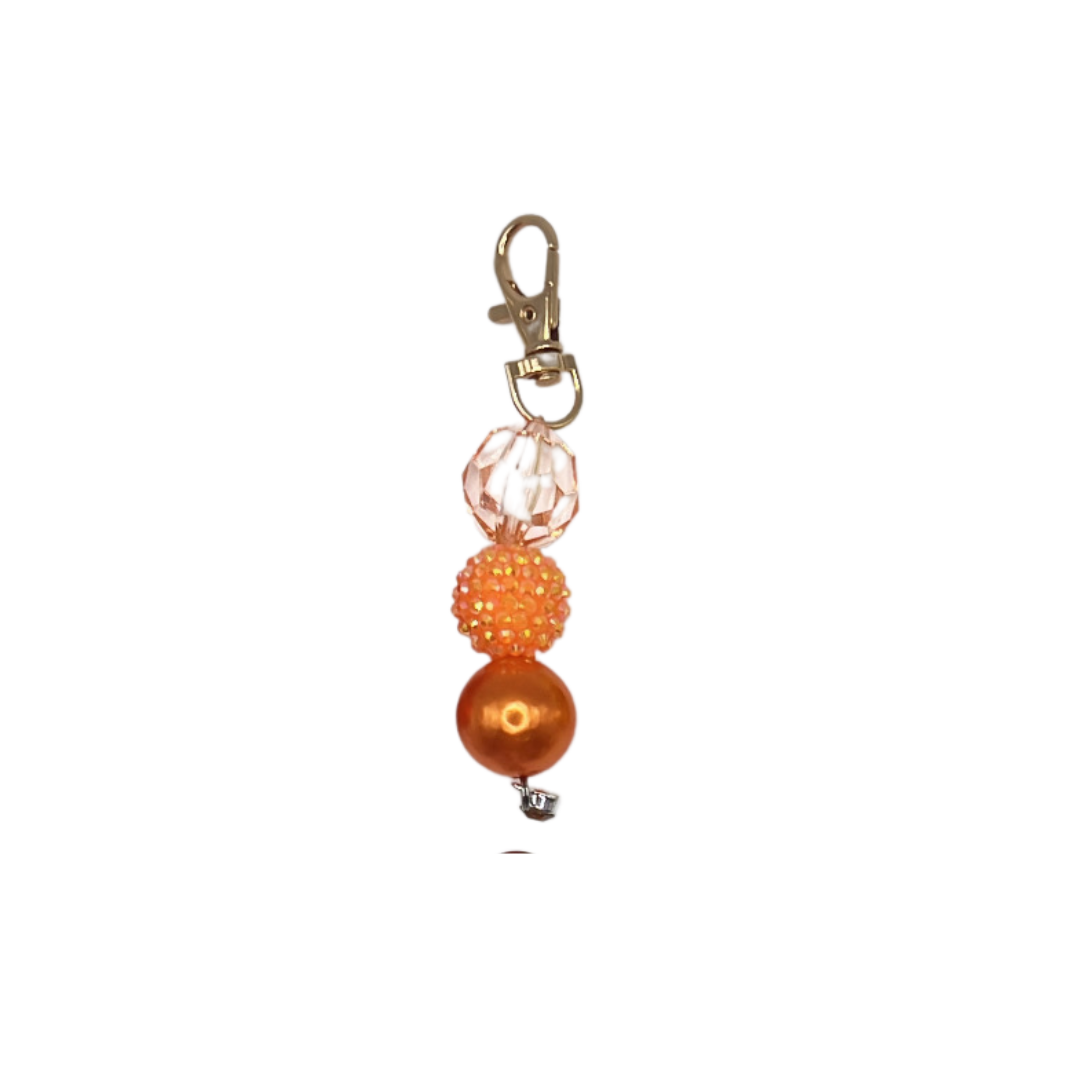 Glitter Beaded Charms