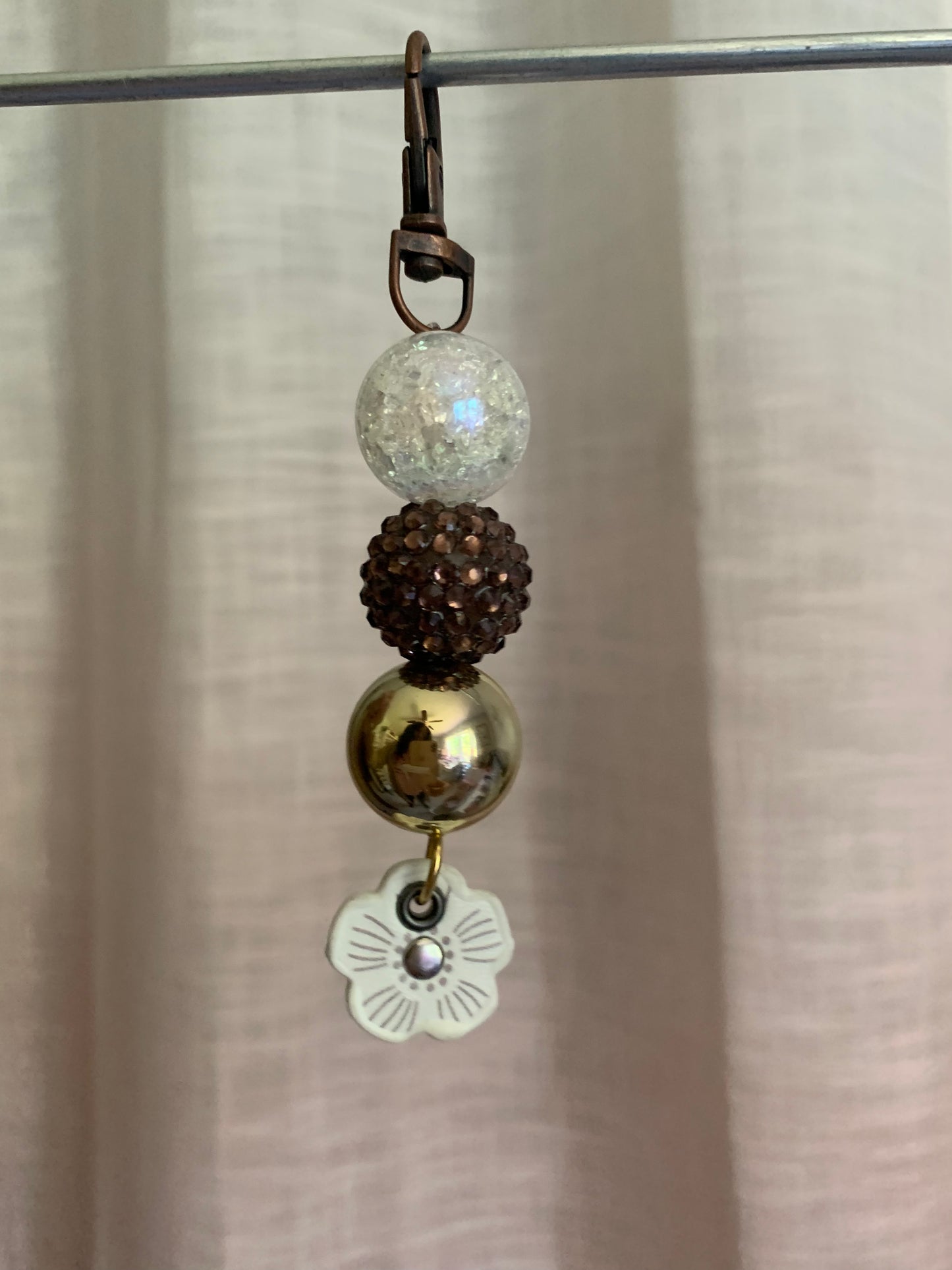 Chocolat Beaded Charm