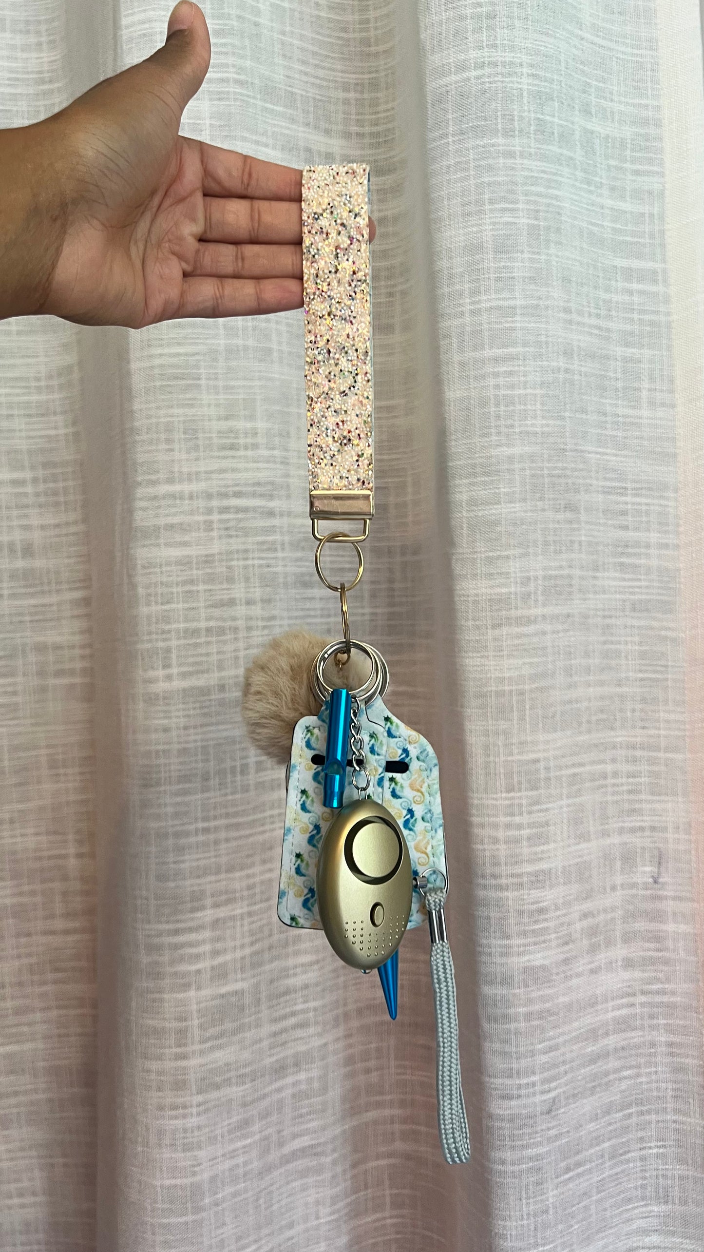 Shimmer Sand Keychain