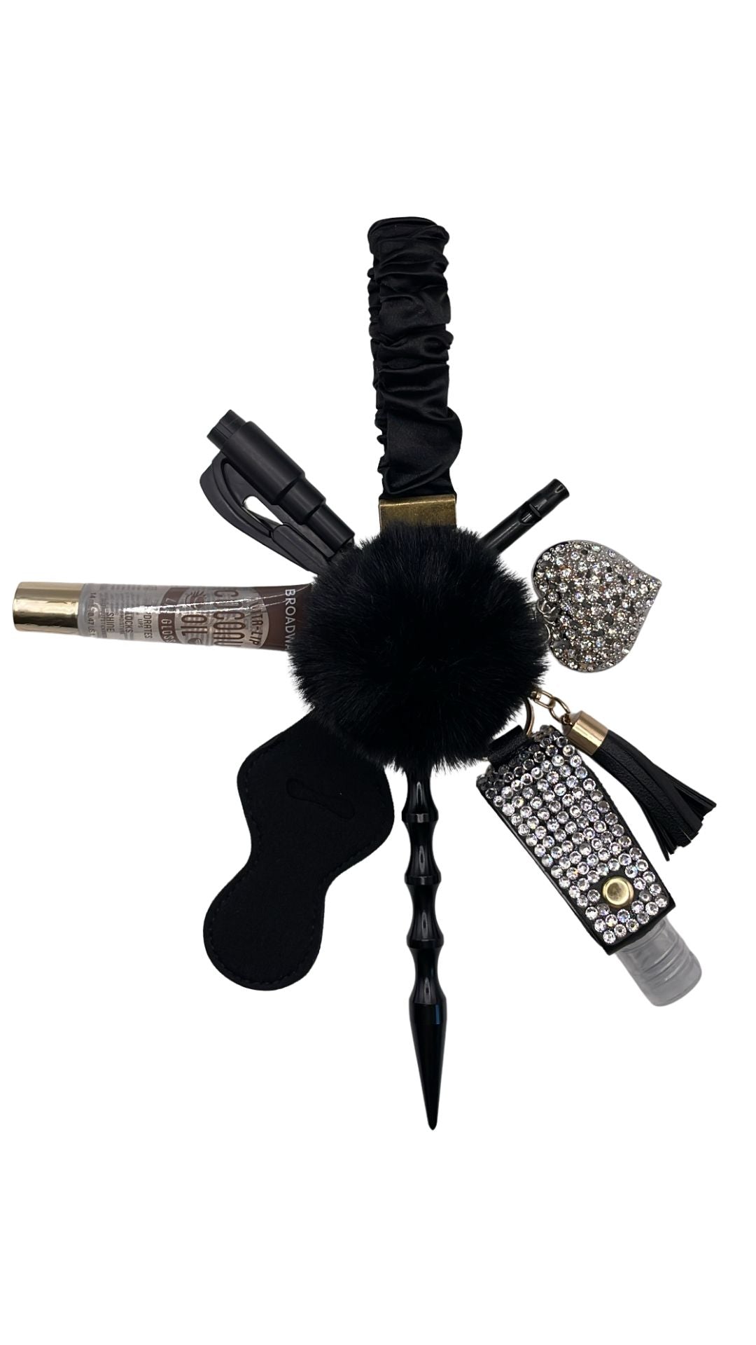 Mama Bear Scrunchie Keychain