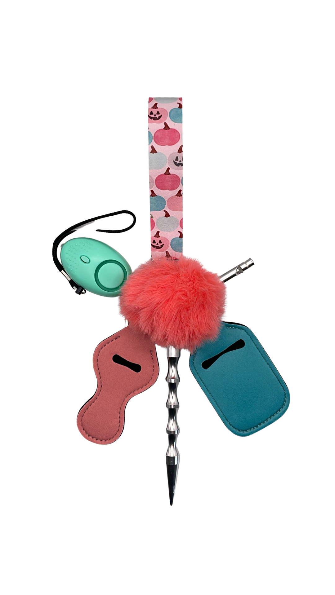 Pastel Pumpkin Keychain
