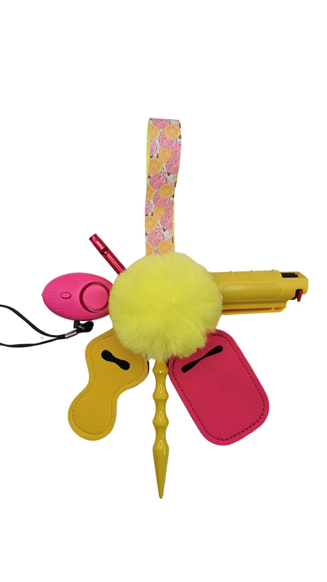 Pink Lemonade Keychain