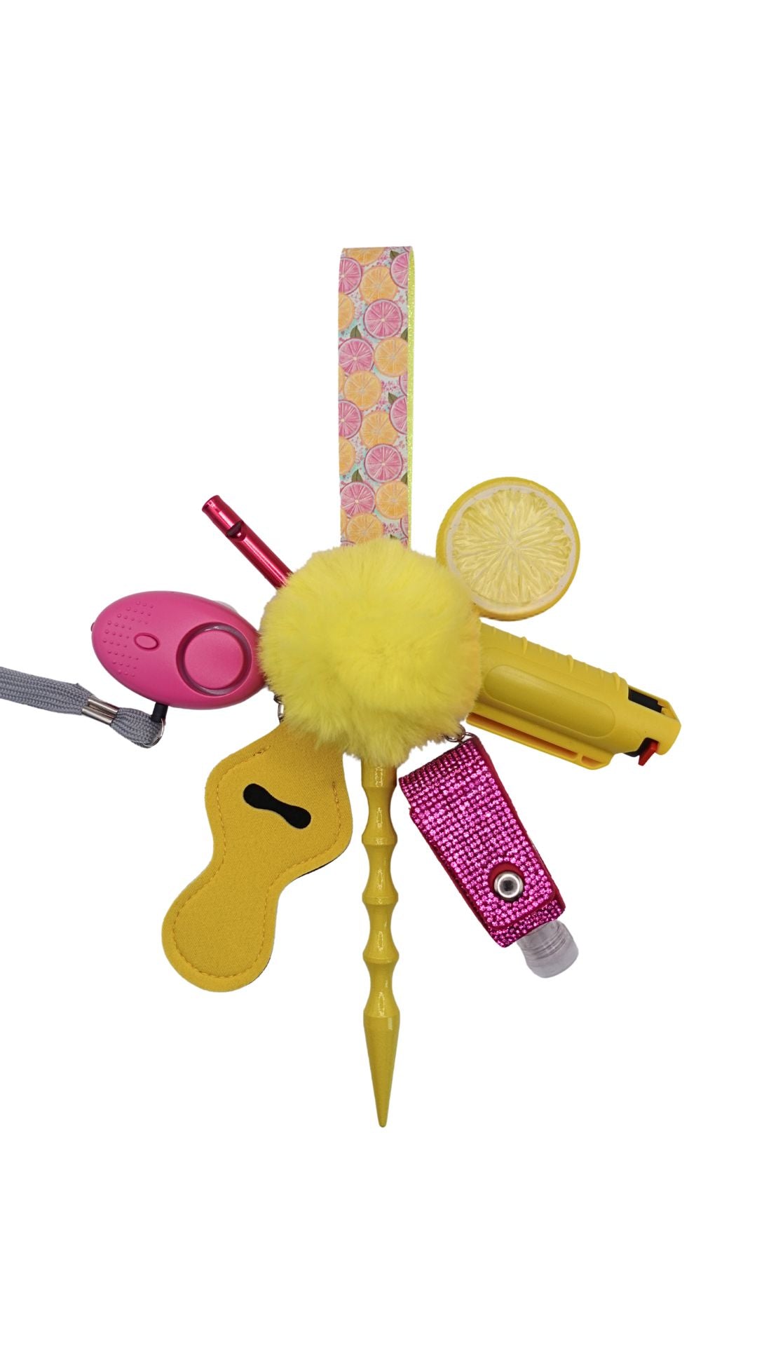 Pink Lemonade Keychain