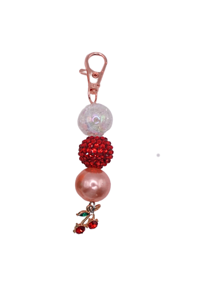 Satin & Citrus Beaded Charm