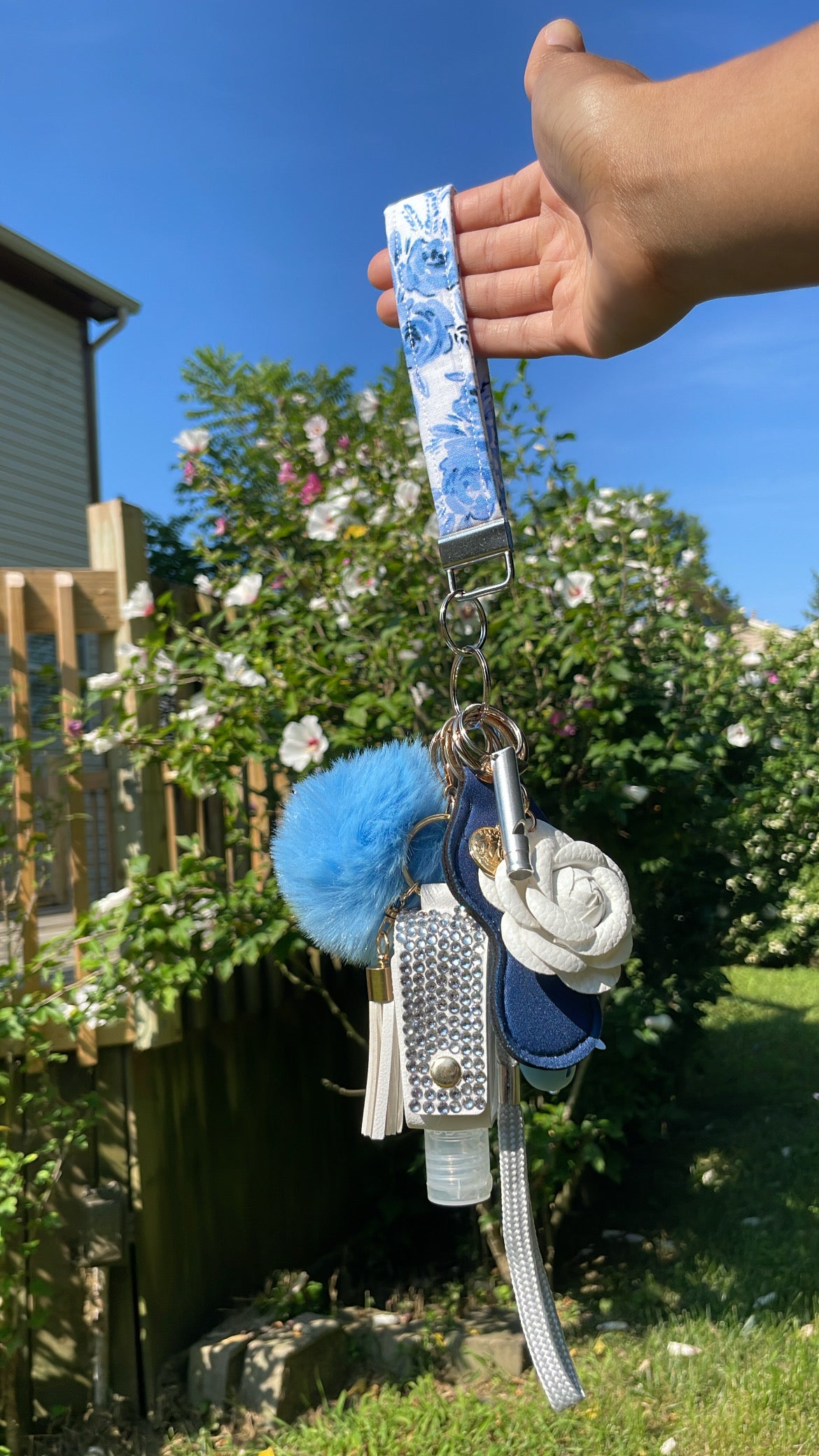 Something Blue Keychain