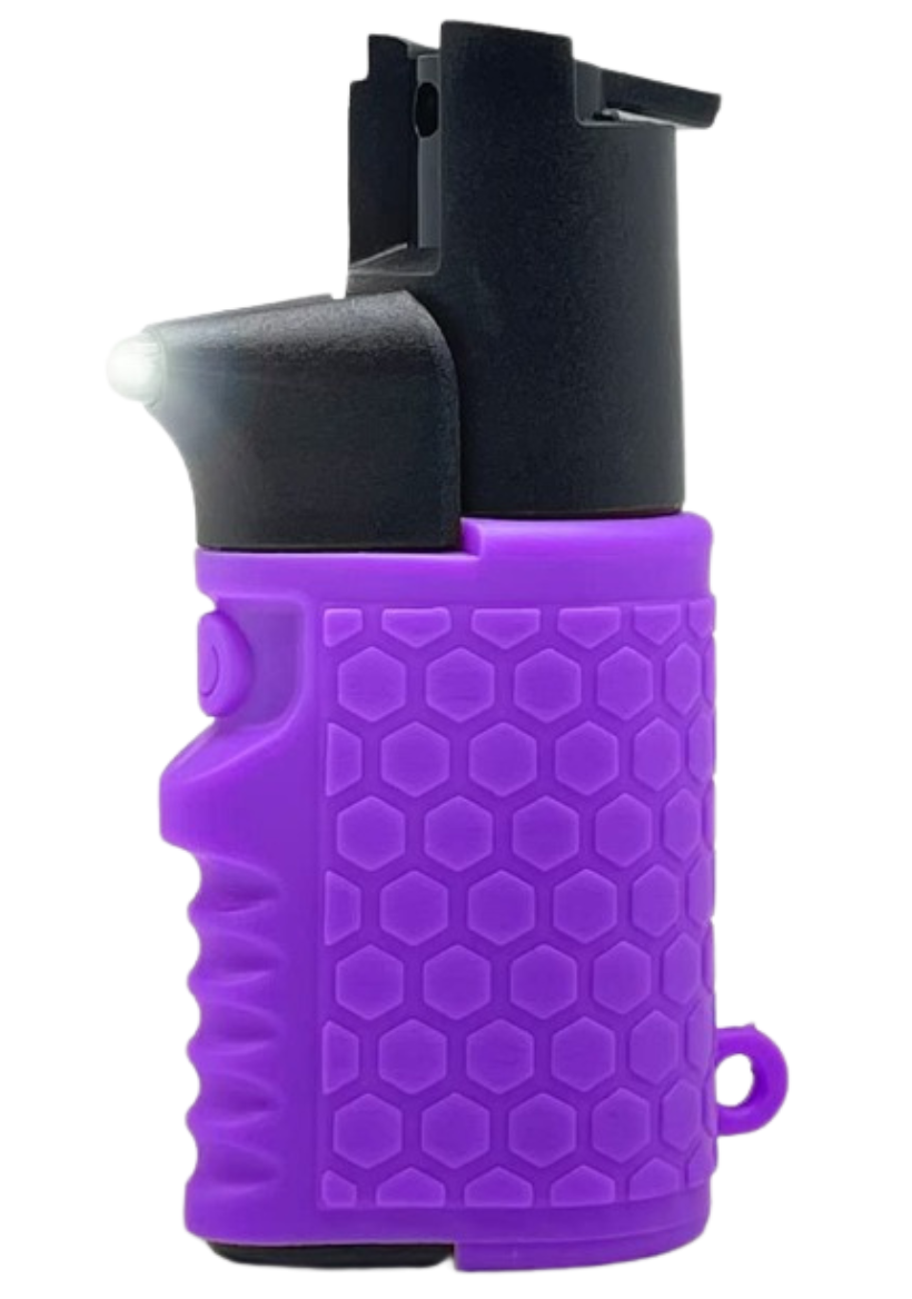 LED light pepper spray