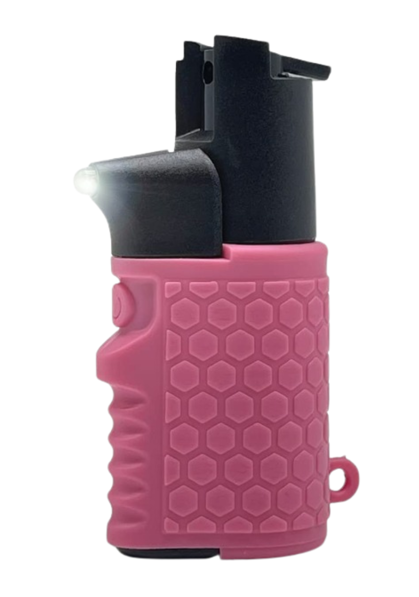 LED light pepper spray