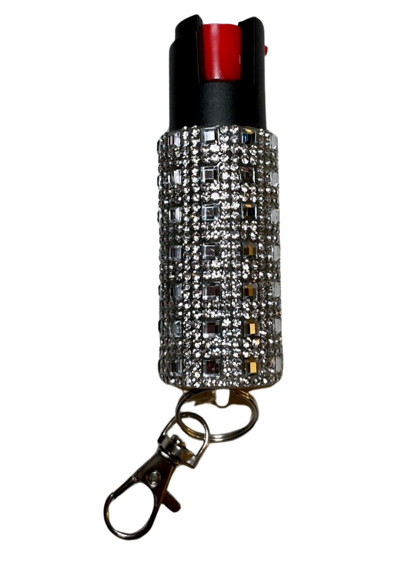 Square Bling Pepper Spray