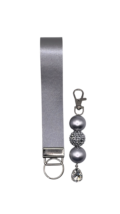 Silver Slate Wristlet