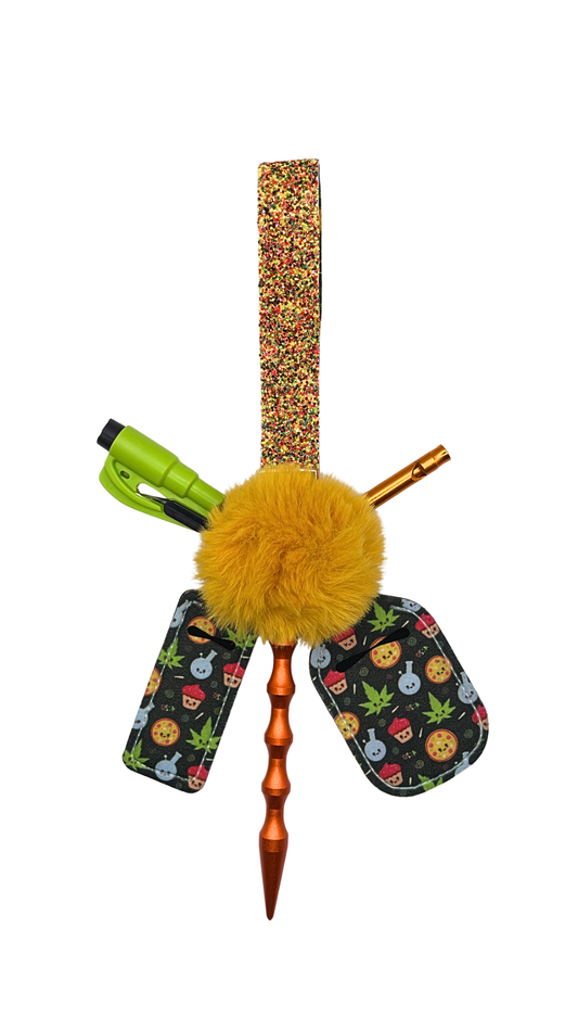 Glam Munchies Keychain