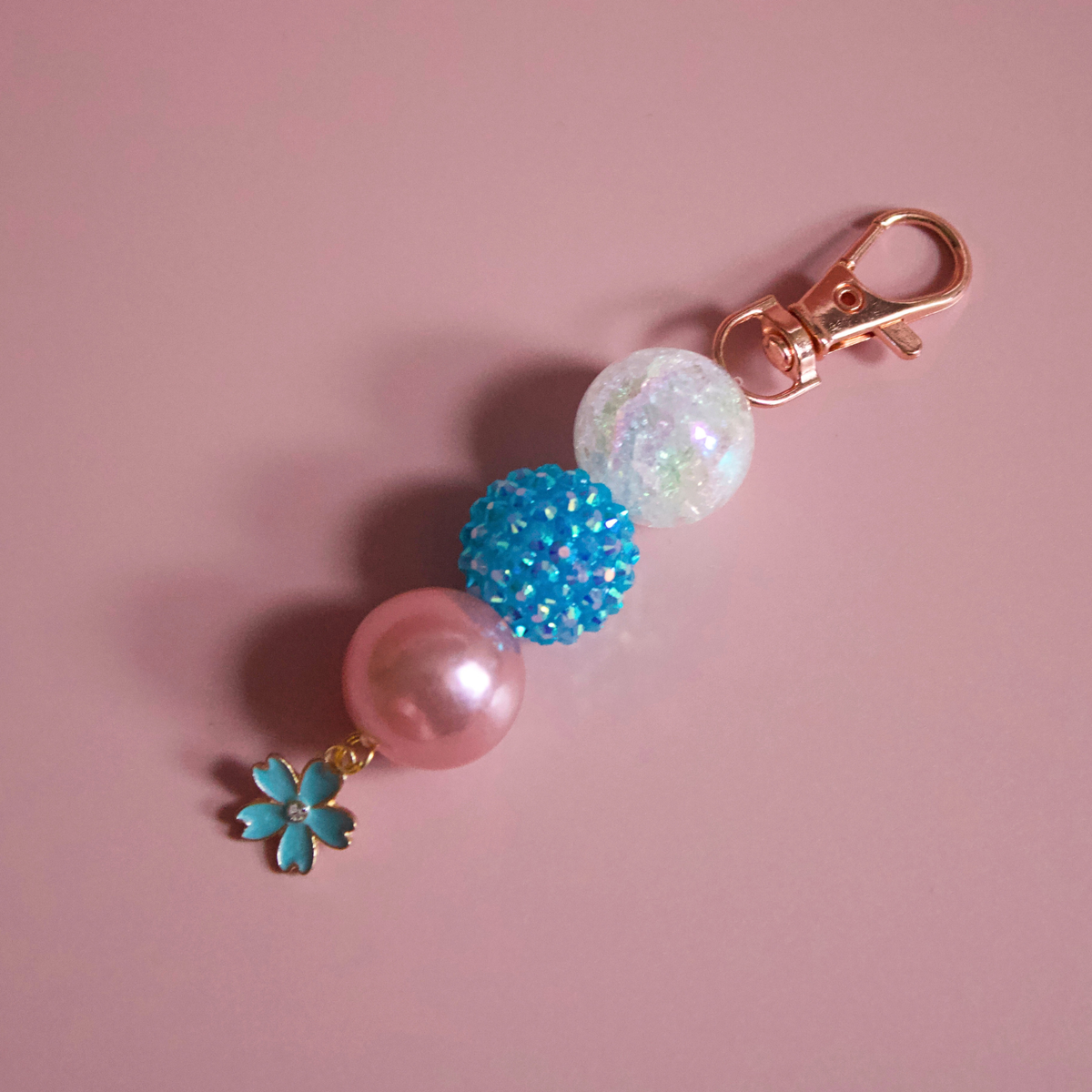 Wildflower Whispers Beaded Charm