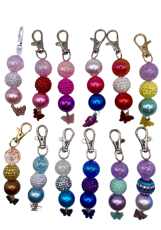 Butterfly Beaded Charms