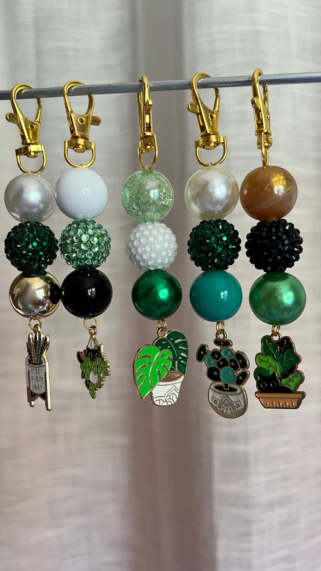 Plant Mama Beaded Charms