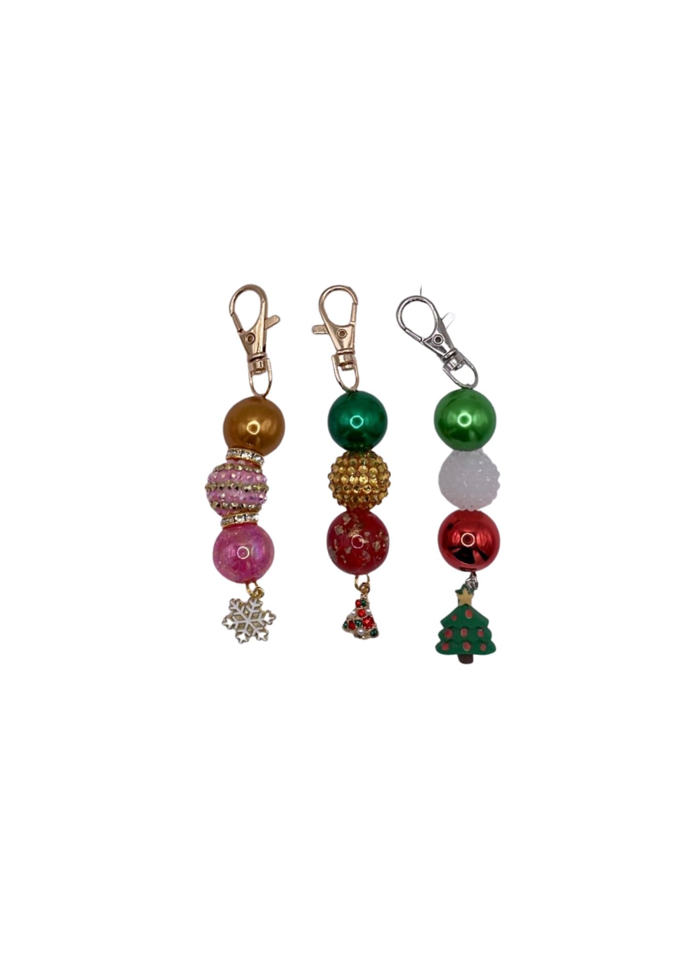 Christmas Beaded Charms