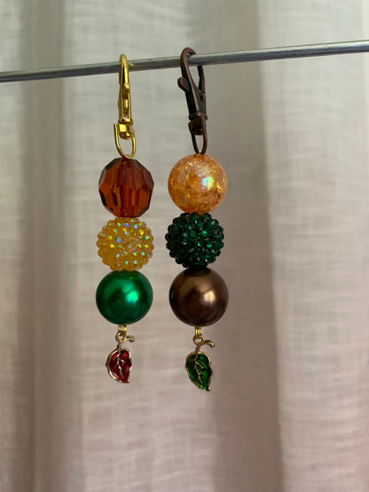 Fall Beaded Charm