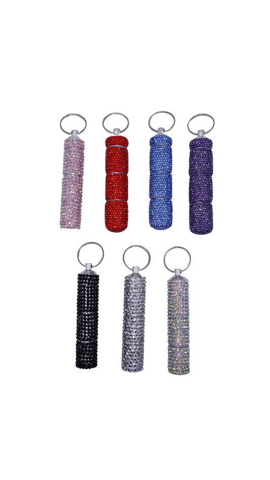 3 Piece Bling Pill Holder