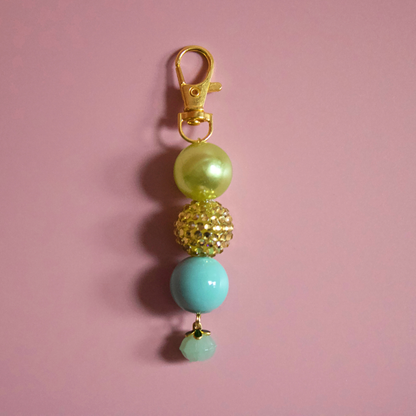 Golden Harvest Beaded Charm