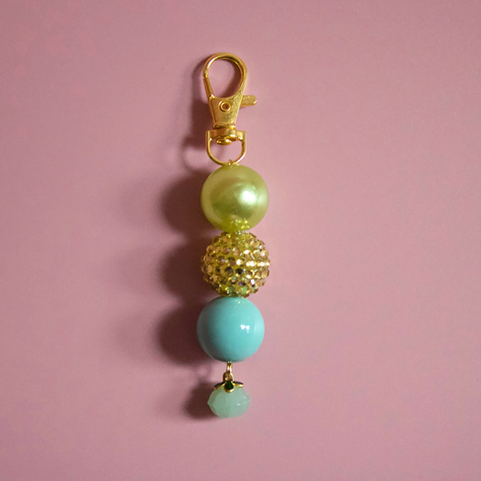 Golden Harvest Beaded Charm