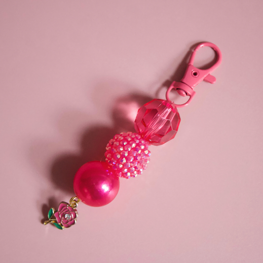 Rose Garden Beaded Charm