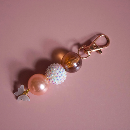 Antique Monarch Beaded Charm