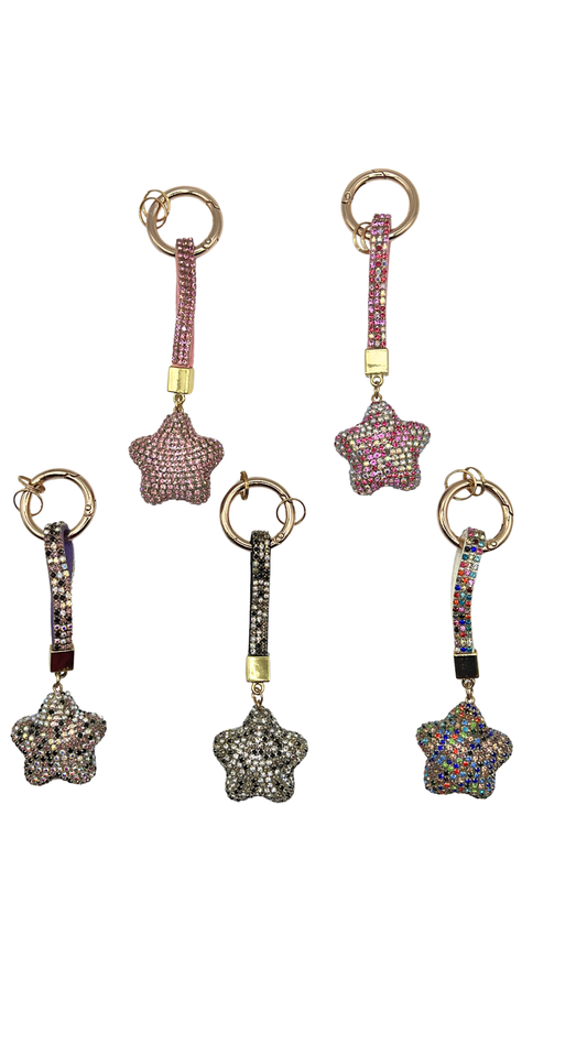 3D Bling Star Charm