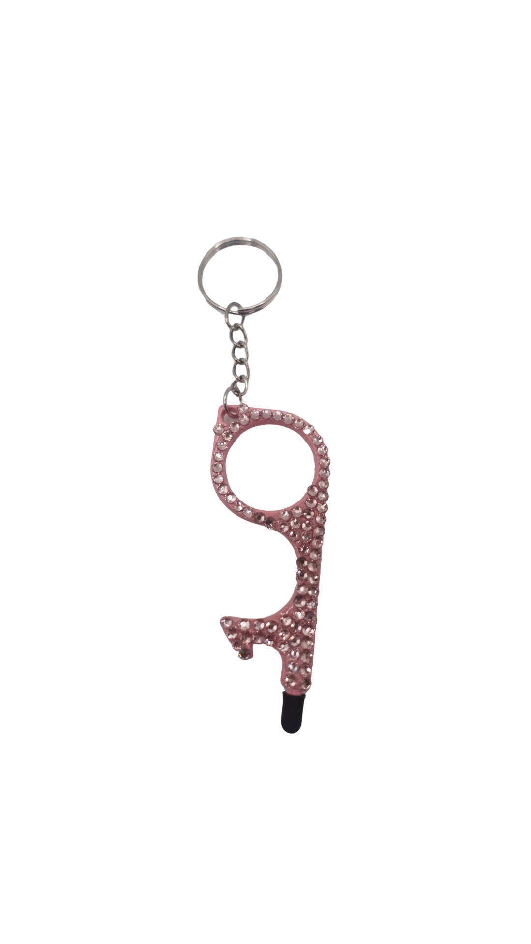 Hand Blinged No Touch Keychain