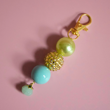 Golden Harvest Beaded Charm