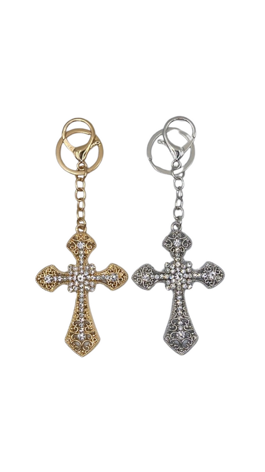 Bling Cross Charm