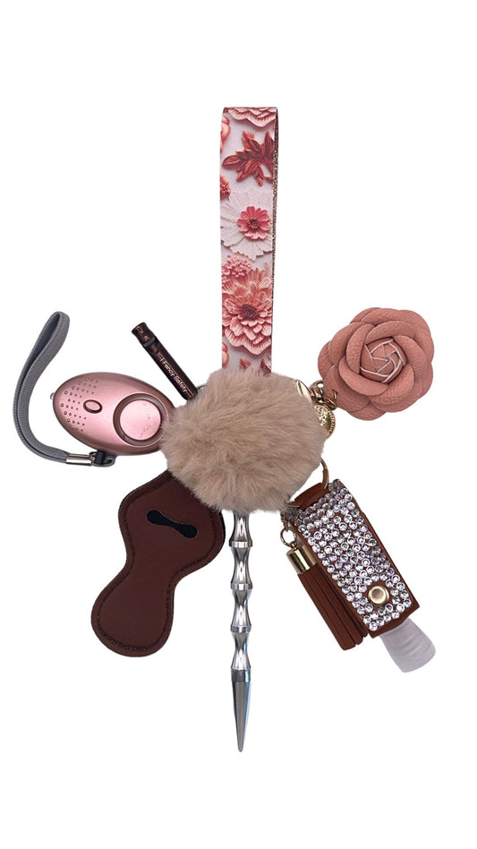 Cocoa Blossom Keychain