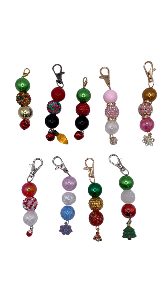 Christmas Beaded Charms