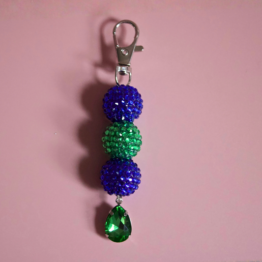 Hypnotic Sea Beaded Charm