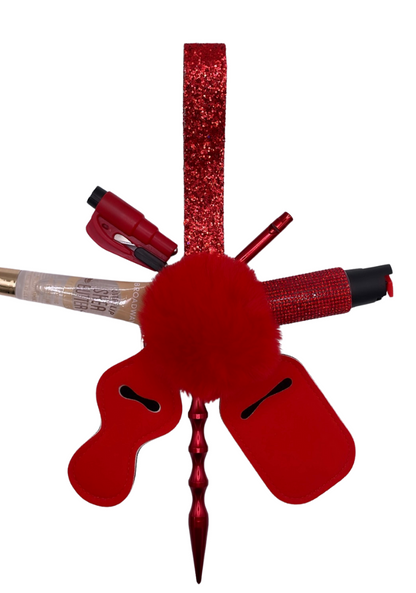 Red Bottoms Keychain
