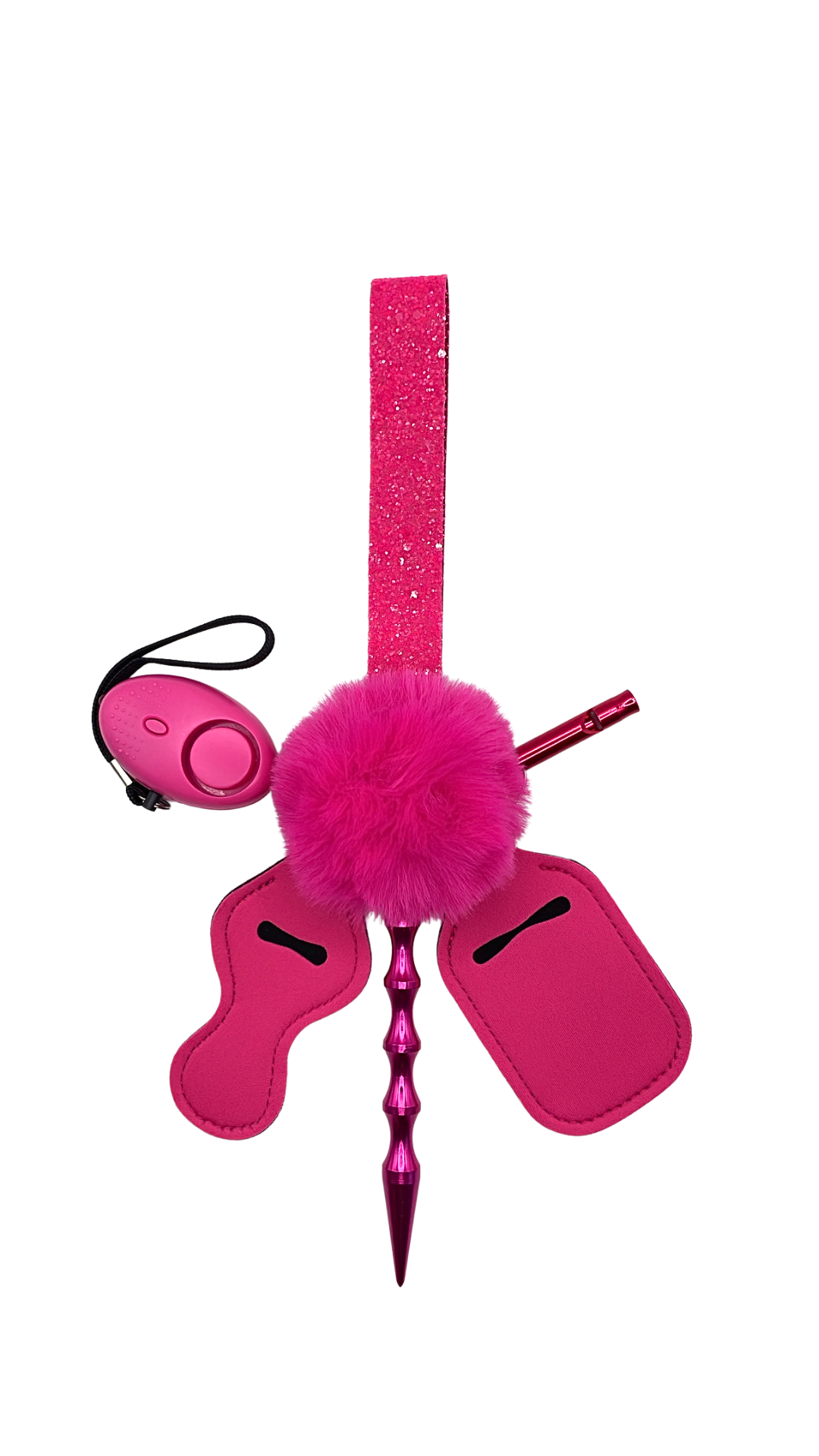 90s Pink Keychain