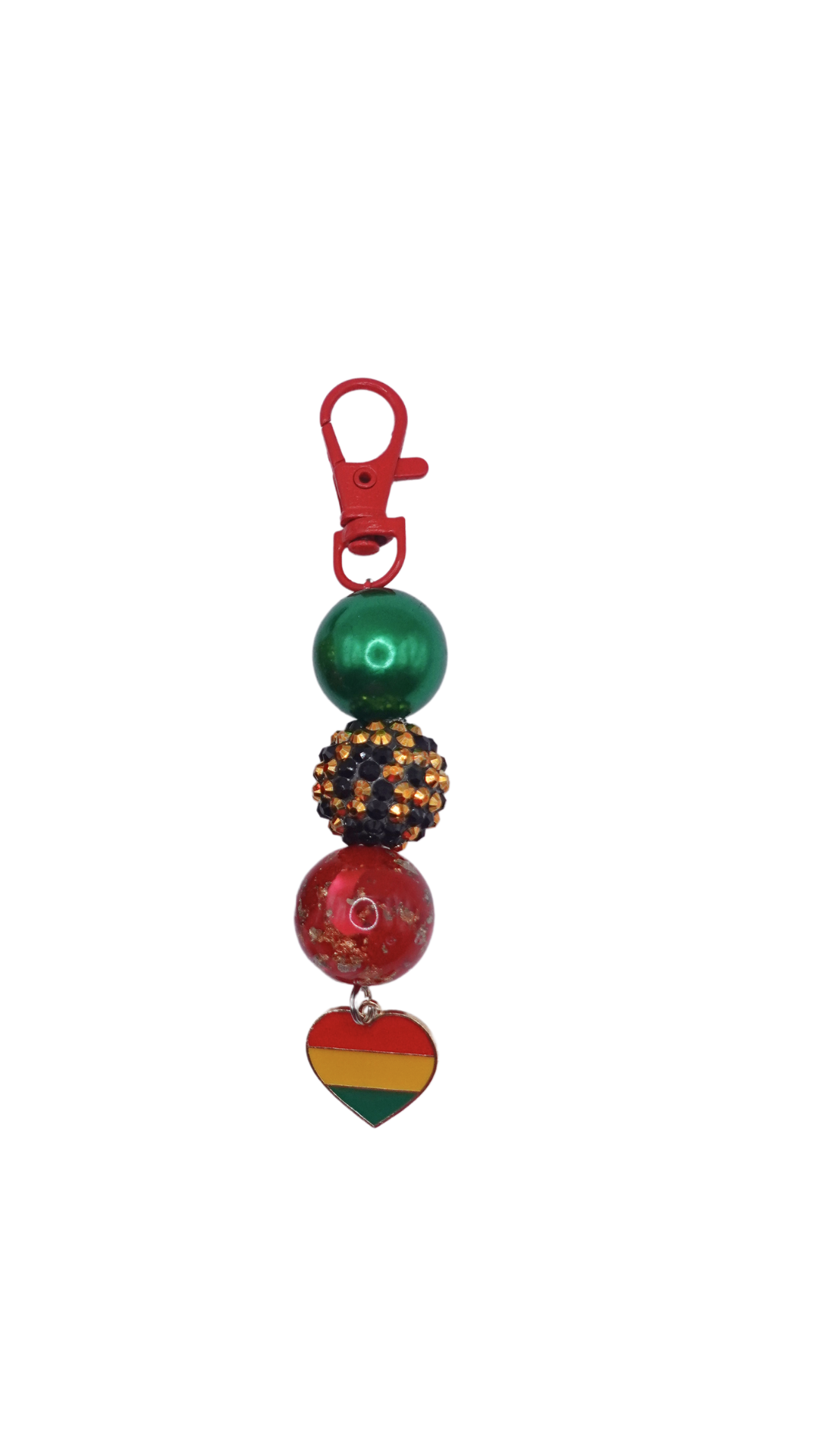 Juneteenth Beaded Charm