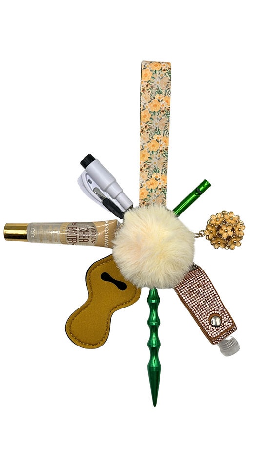 Yellow Meadow Keychain