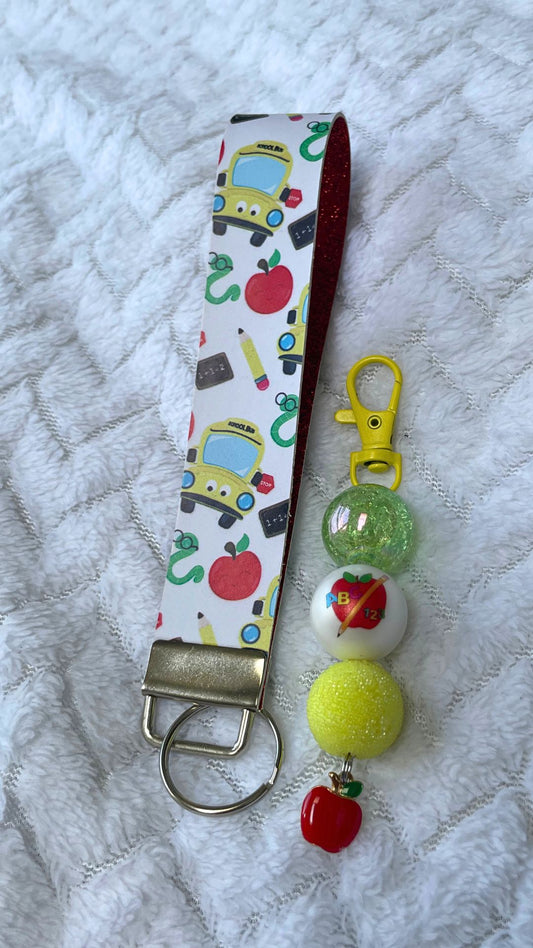 Back to School Wristlet