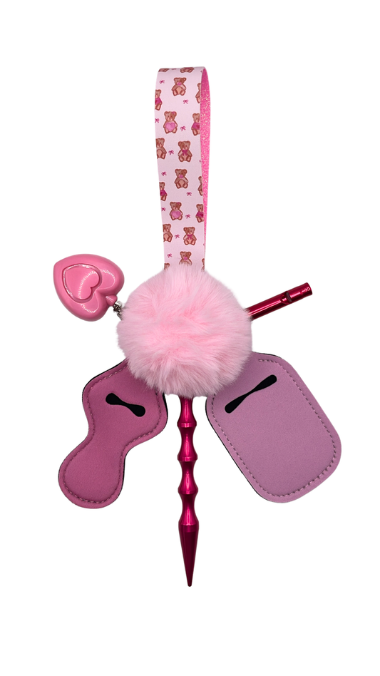 Beary In Love Keychain