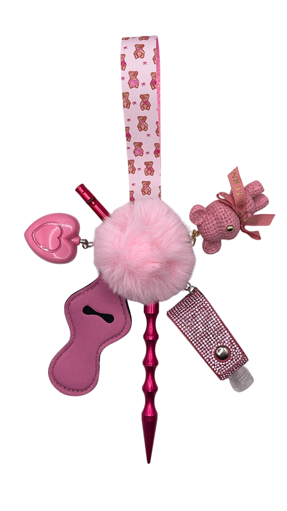 Beary In Love Keychain