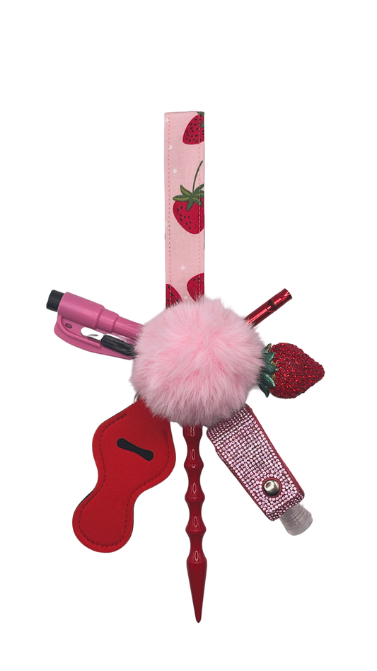 Berry Cute Cloth Keychain