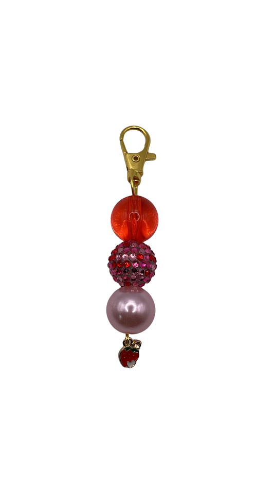 Berry Cute Beaded Charm