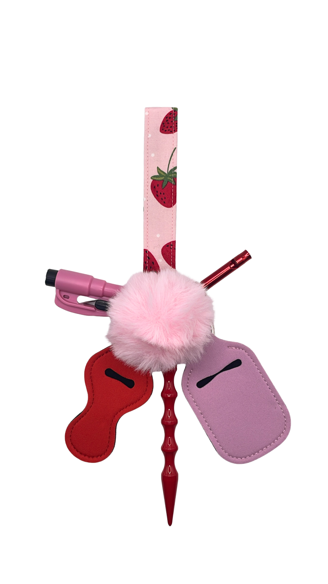 Berry Cute Cloth Keychain
