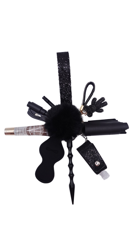 Black Widow Keychain