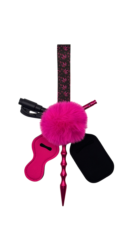 Blazin' Babe Keychain