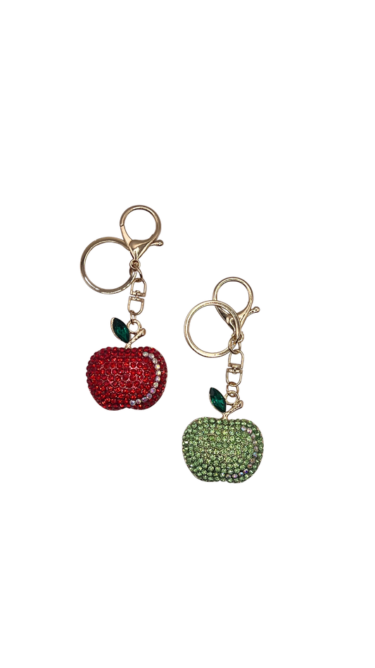 Bling Apple Charm