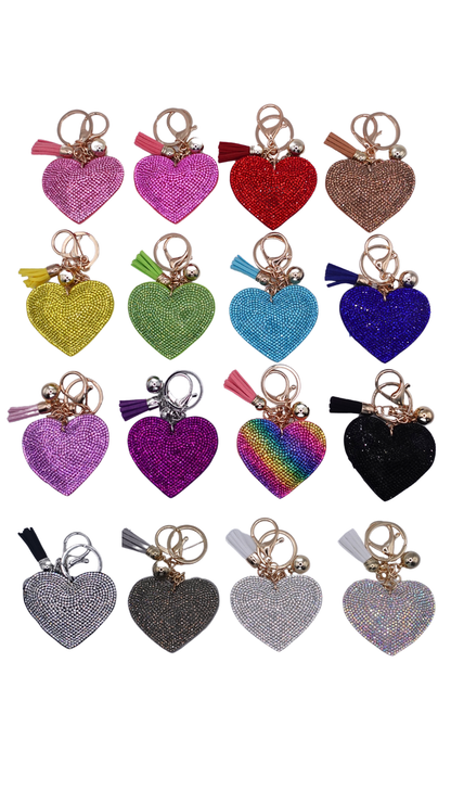 Bling Heart Charm