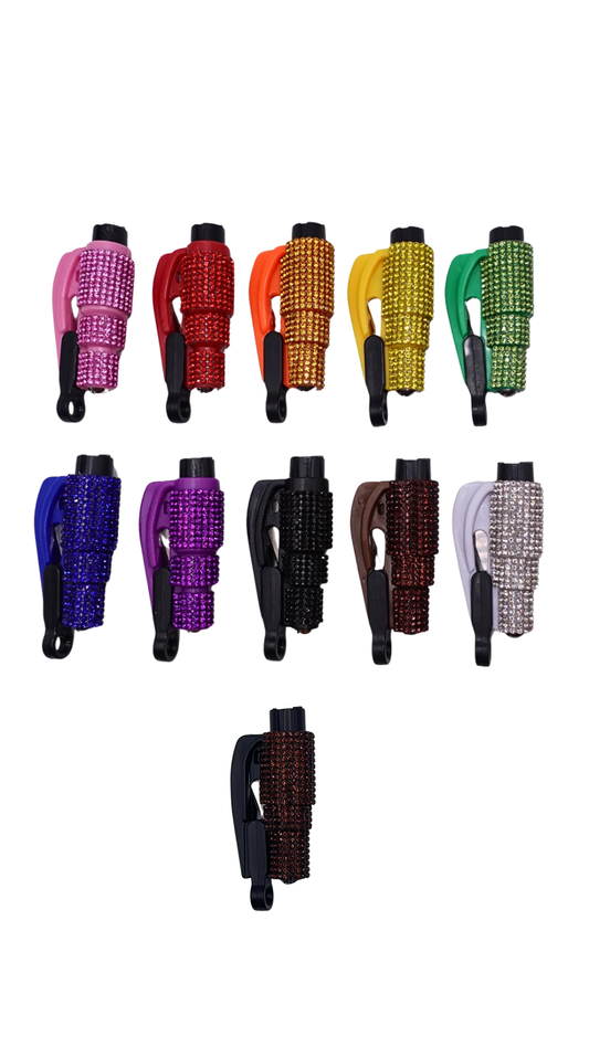 Bling Seat Belt Cutter/ Window Breaker